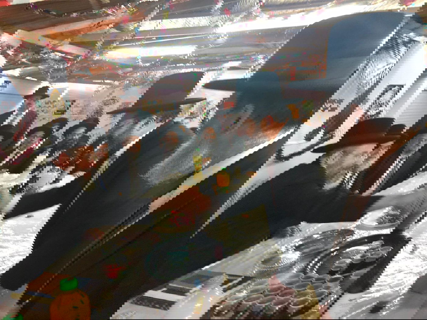 דיינים ורבני ערים בסוכת הרב הראשי הגר"ד לאו