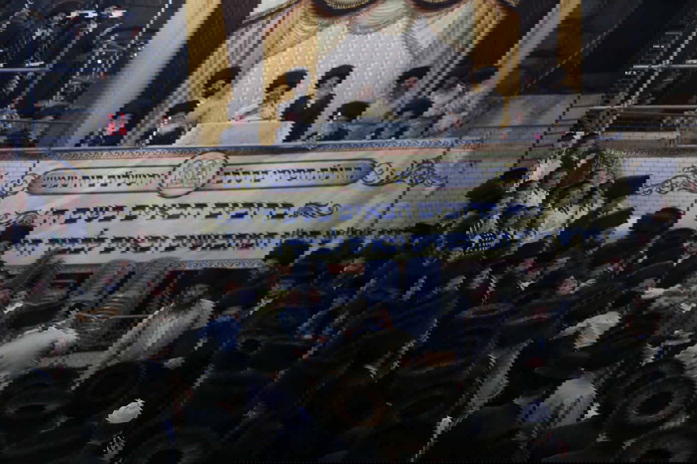 השמחה בהילולת רבי נחמן אצל הרב יעקב מאיר שכטר