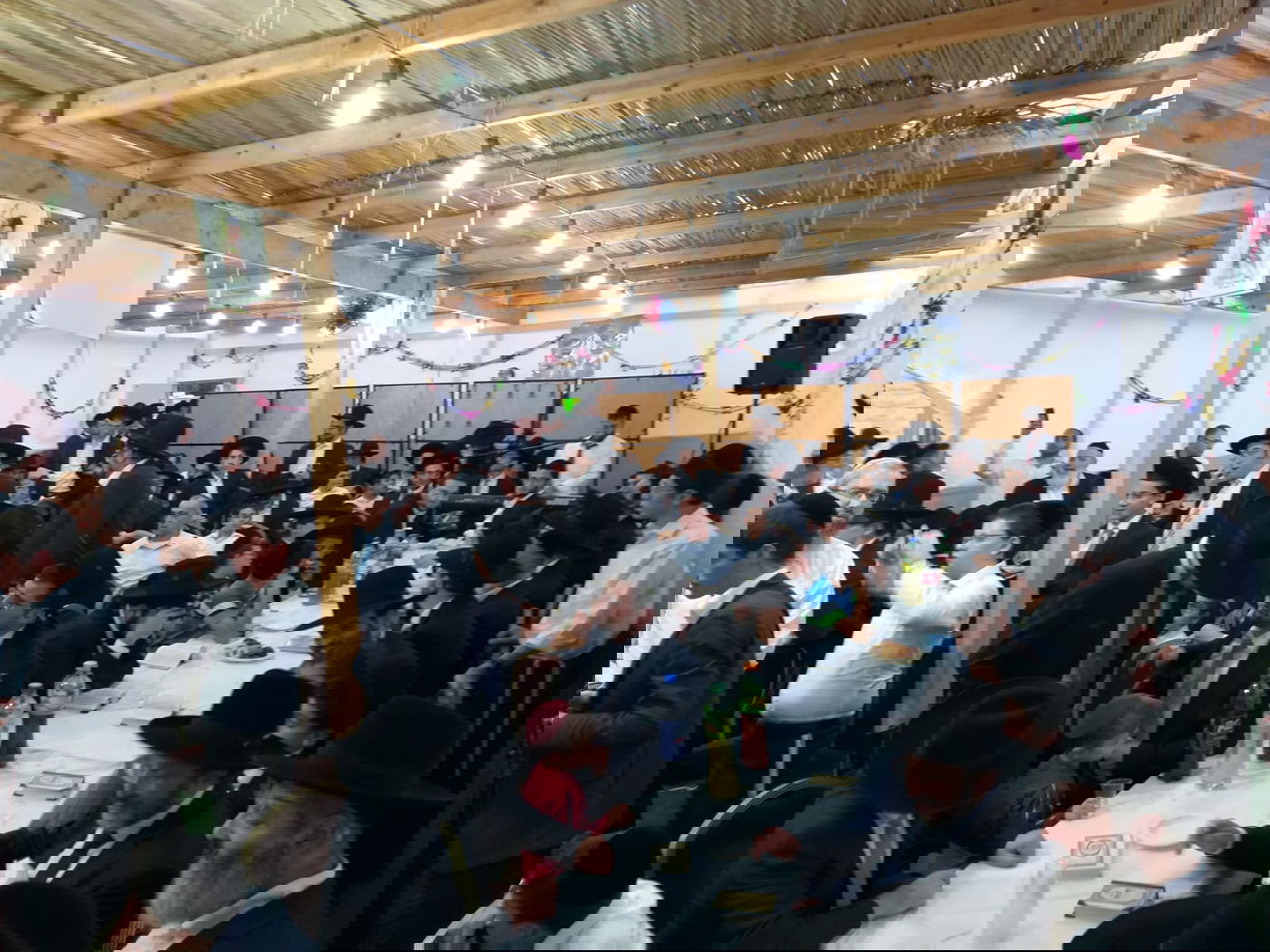 חג הסוכות במעונו של זקן הראשונים לציון