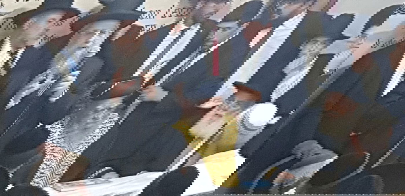 חג הסוכות במעונו של זקן הראשונים לציון