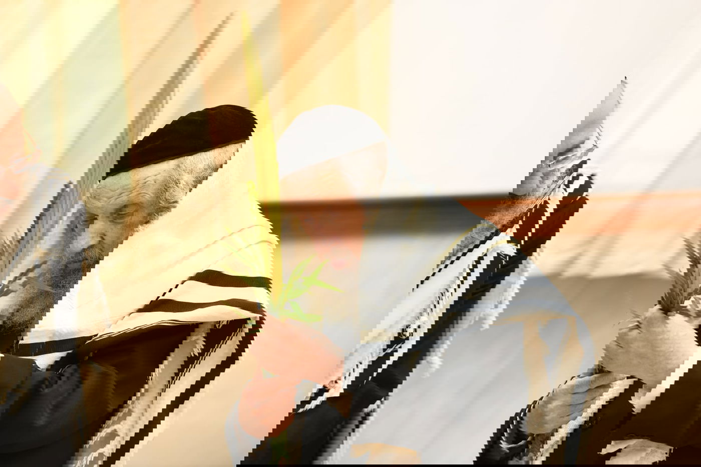 הושענא רבה בהיכל ישיבת סלבודקא • תיעוד