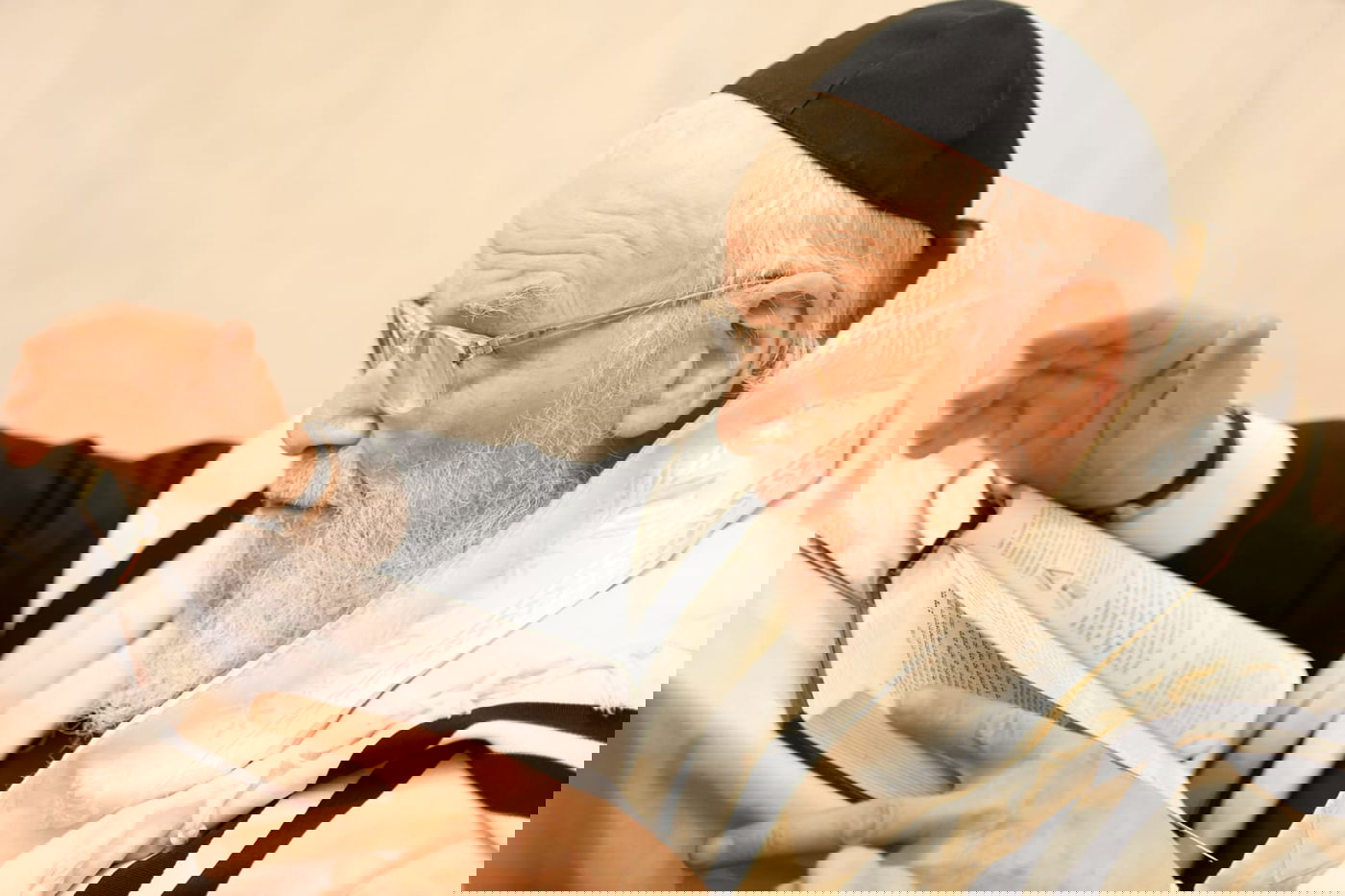 הושענא רבה בהיכל ישיבת סלבודקא • תיעוד