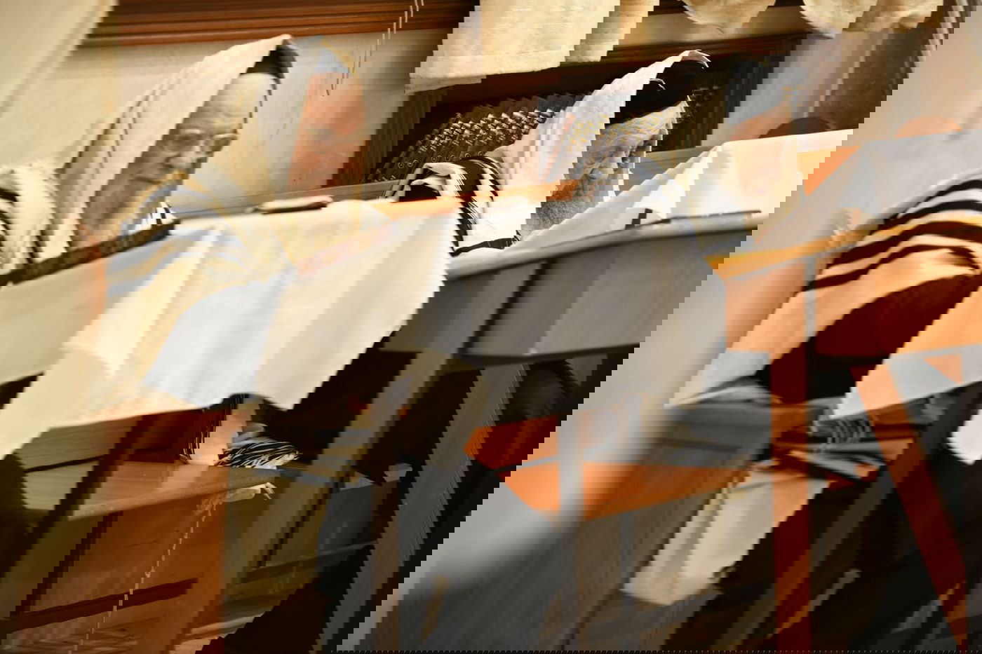 הושענא רבה בהיכל ישיבת סלבודקא • תיעוד