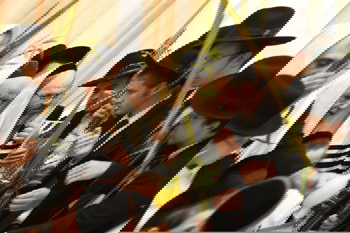 הושענא רבה בהיכל ישיבת סלבודקא • תיעוד