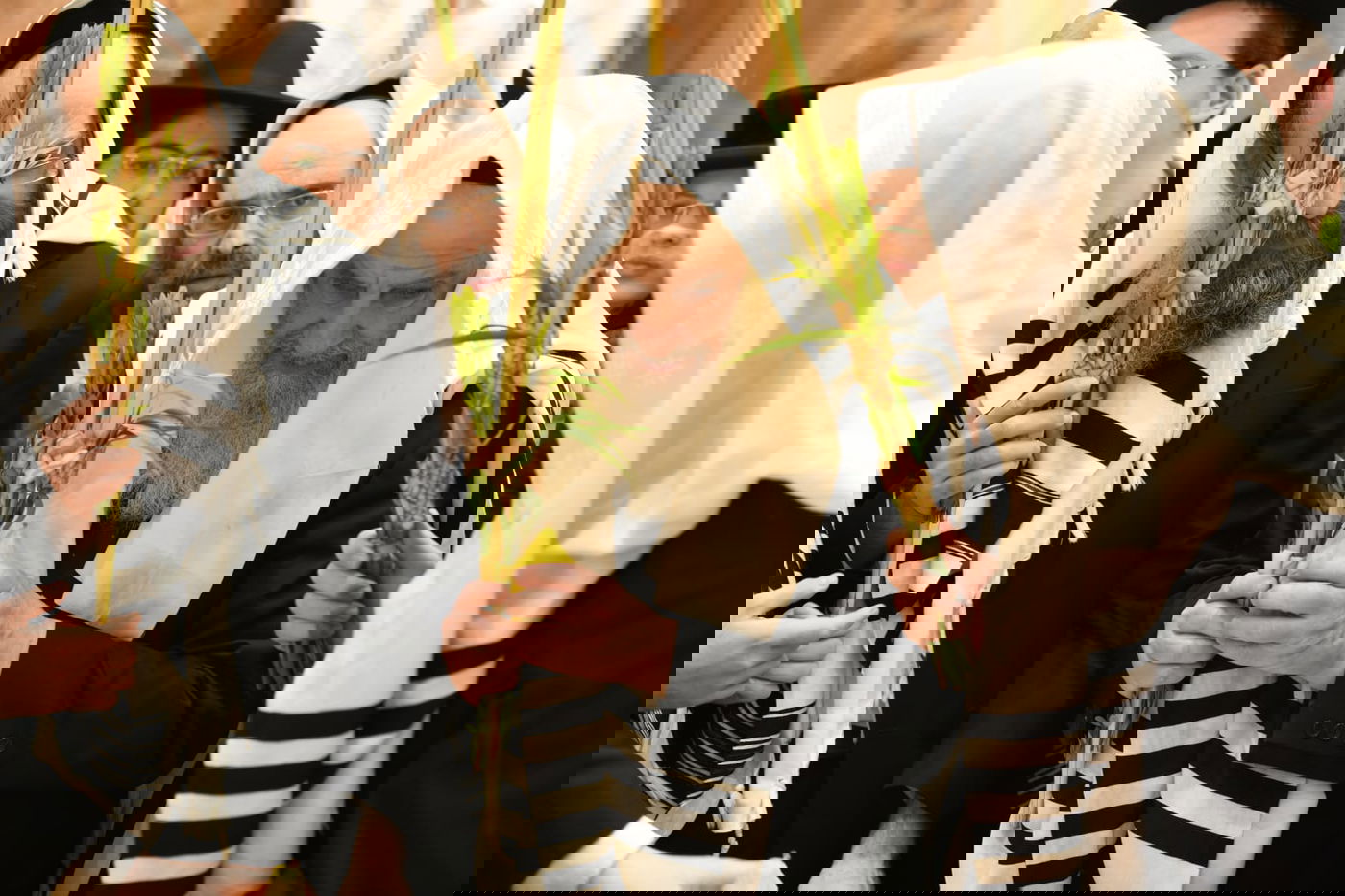 הושענא רבה בהיכל ישיבת סלבודקא • תיעוד