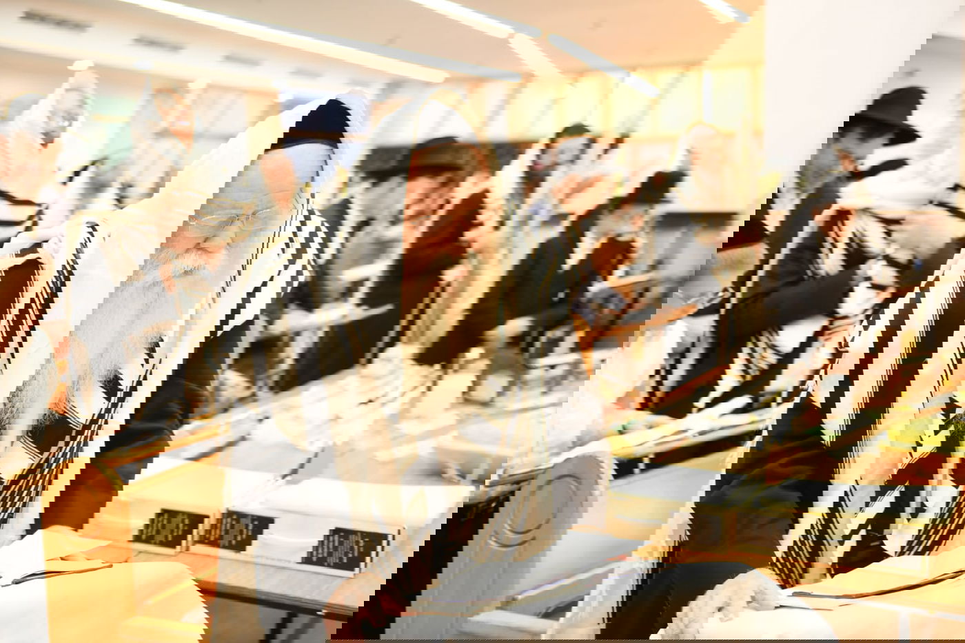 הושענא רבה בהיכל ישיבת סלבודקא • תיעוד