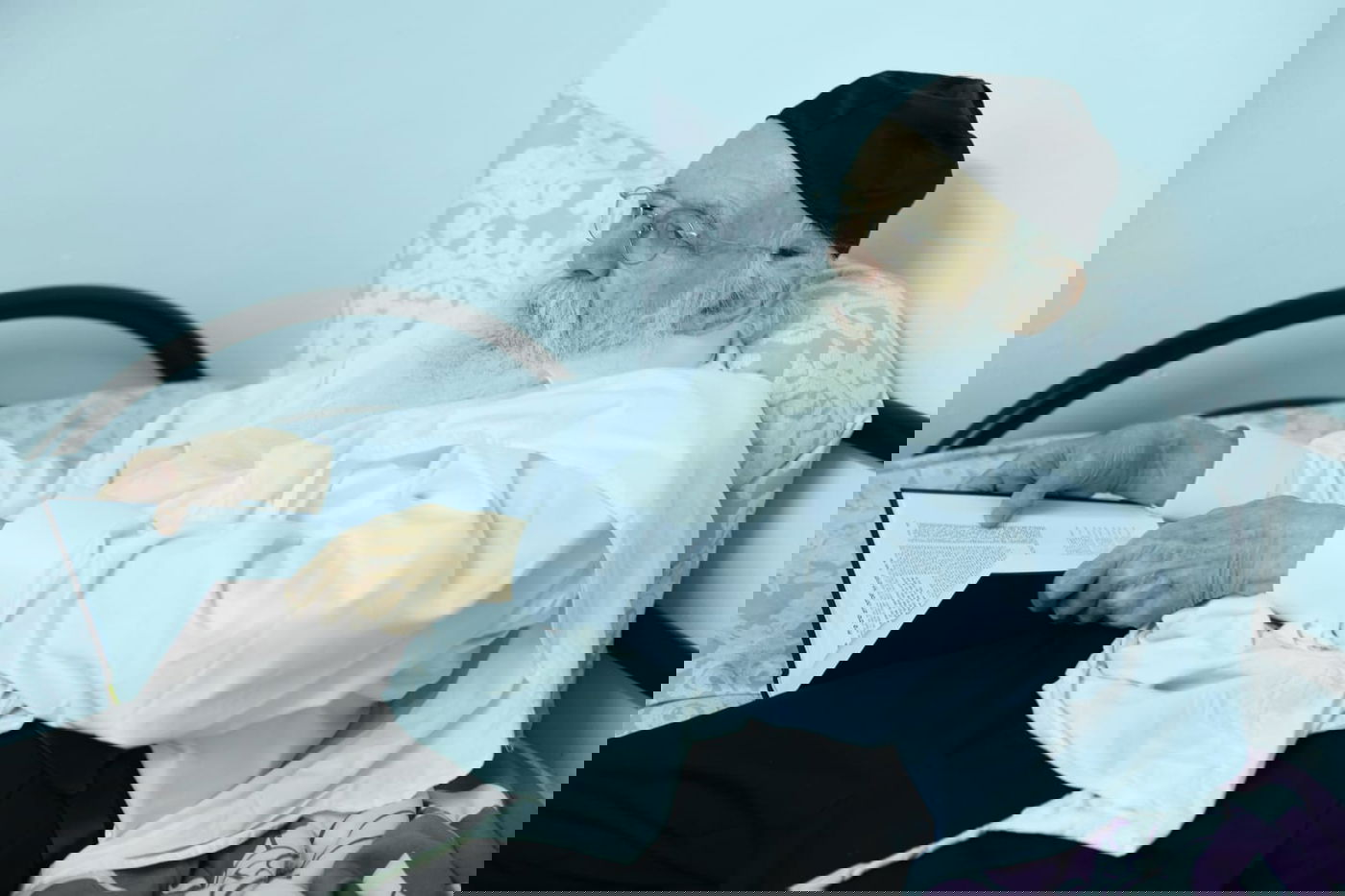 לימוד במיטה: הגאון רבי מאיר גריינמן בהושענא רבא