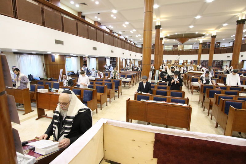 תיעוד מיוחד: 'הושענא רבה' במוסקבה