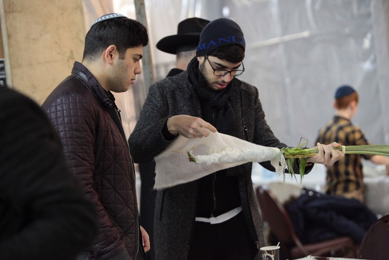 תיעוד מיוחד: 'הושענא רבה' במוסקבה