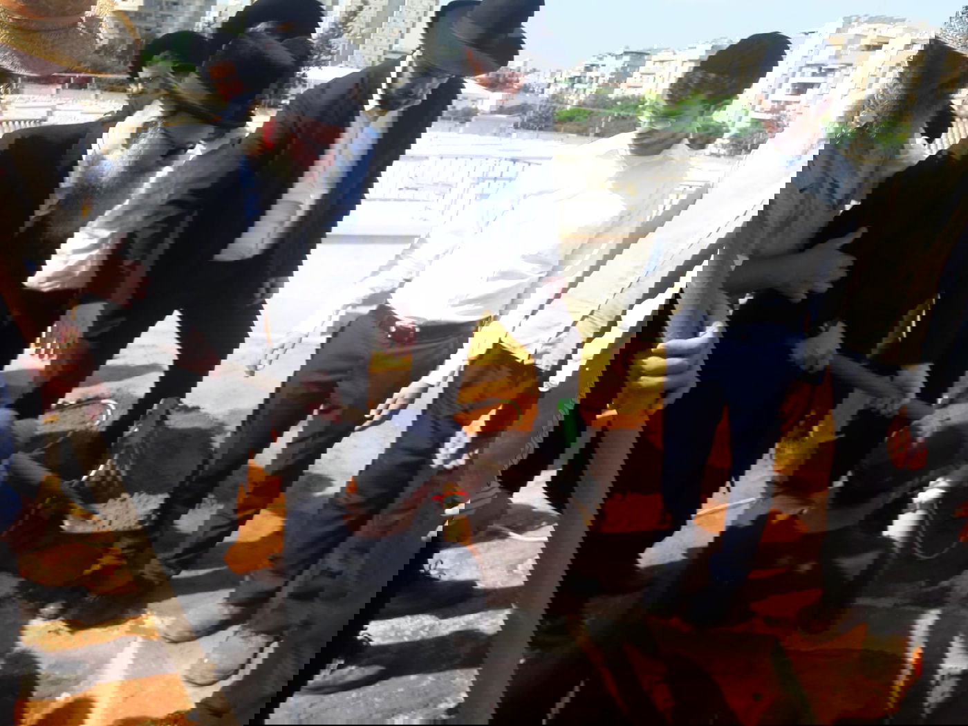 תיעוד ראשון: הכנת קברו של הגר"נ קרליץ זצוק"ל