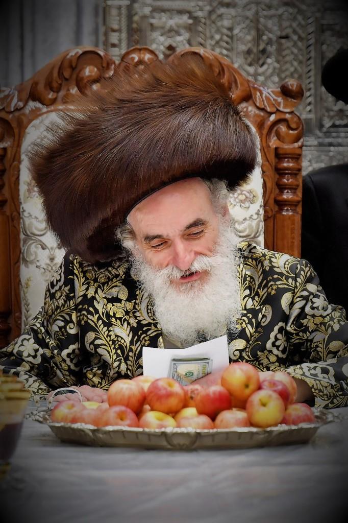 כך חגגו את חגי תשרי בחצר הקודש ויז'ניץ