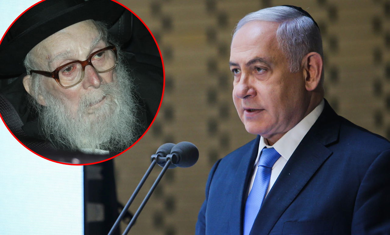 נתניהו והגר"נ קרליץ זצ"ל