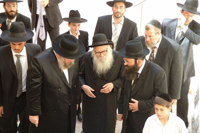 כשהגר"נ קרליץ ביקר בכותל המערבי • צפו