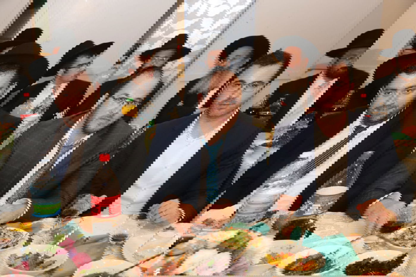 כך חגגו ב'דגל התורה' שבע ברכות למנחם שפירא