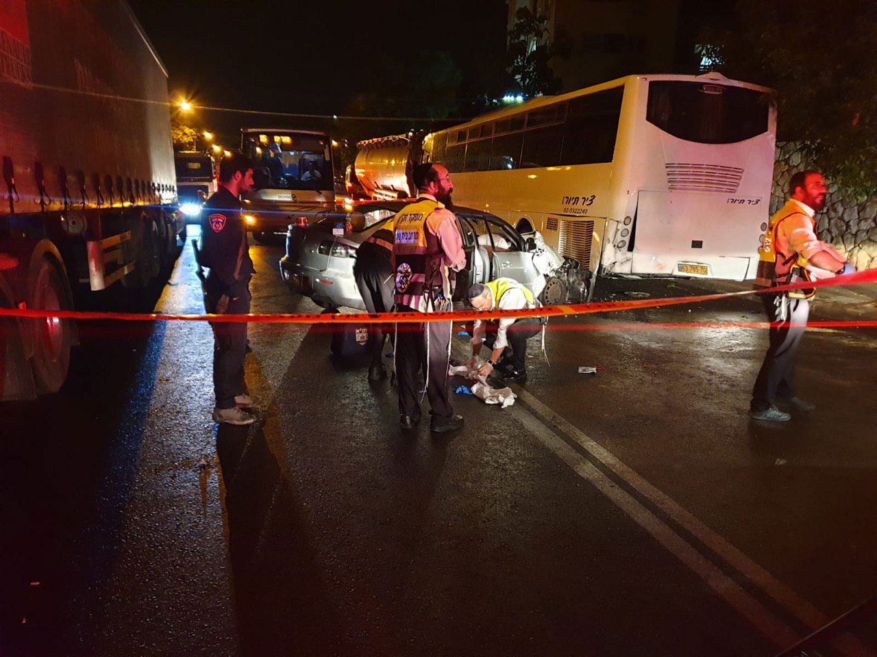 הרוג ושני נפגעים קל בתאונה בבית שמש