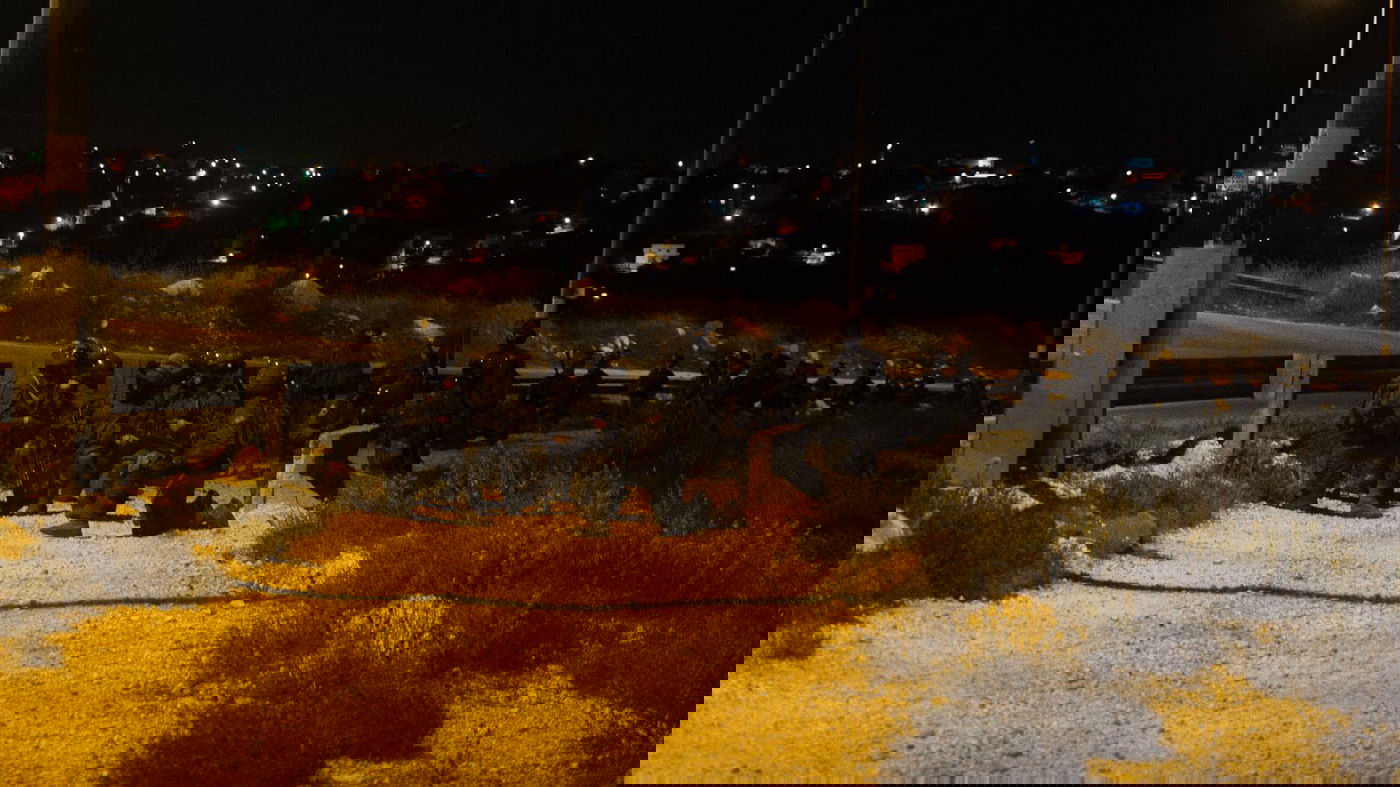 13 עצורים במבצע לילי במחנה הפליטים אל-ערוב