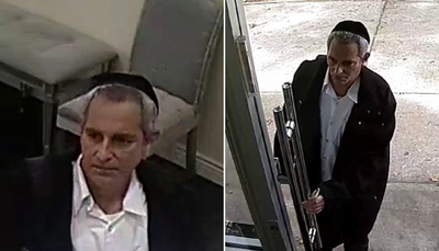 בתמונה: החשוד בגניבה. בוידאו: תיעוד המעשה