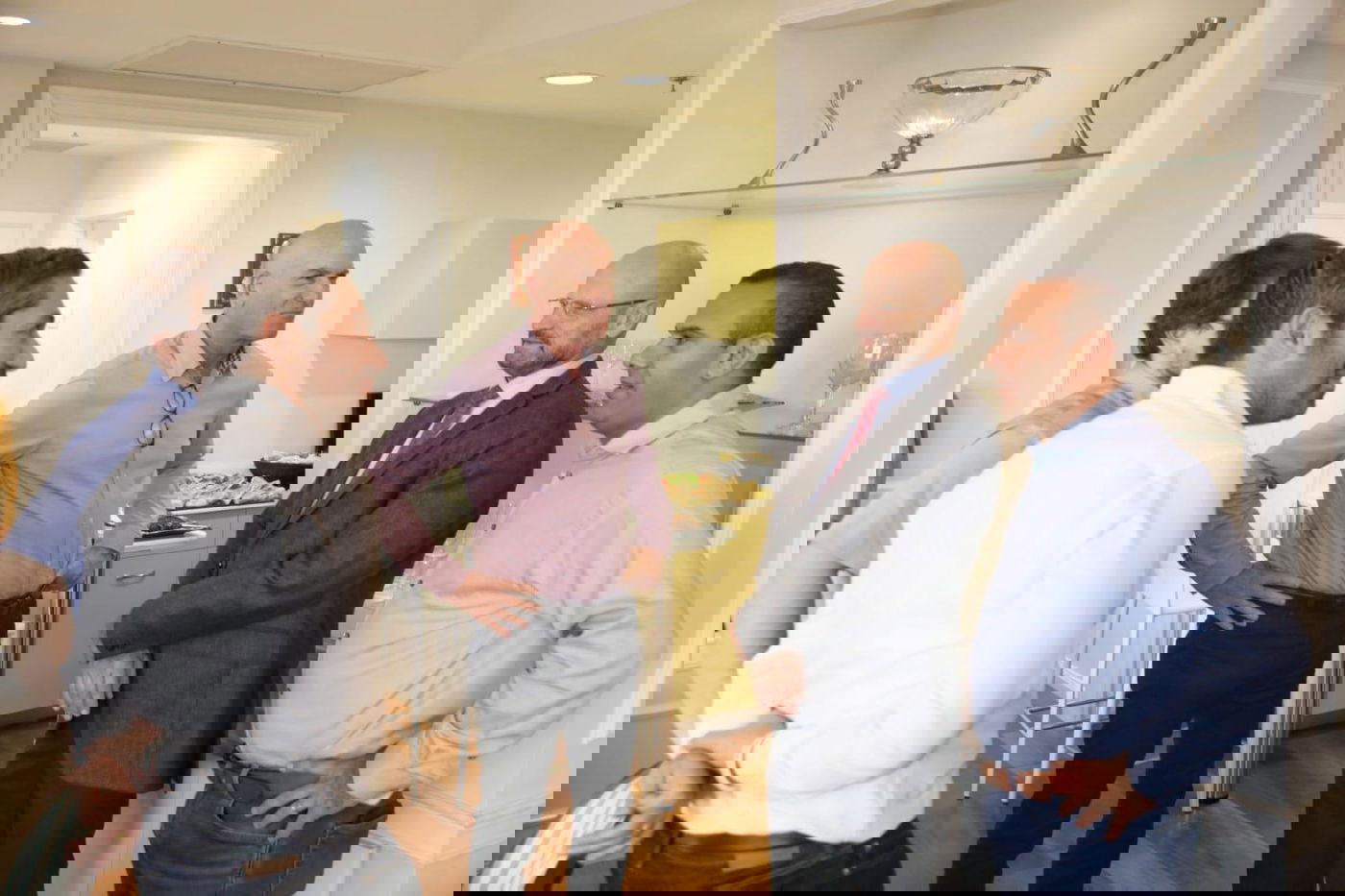 נציגי 'המחנה הדמוקרטי' ו'כחול לבן', היום