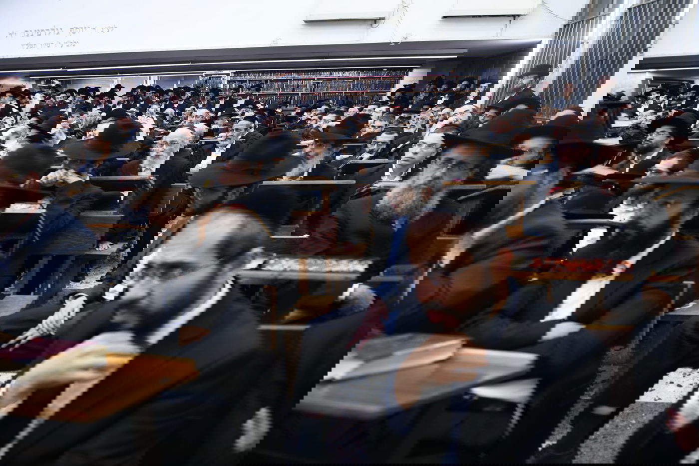 בכולל חזון איש: עצרת מספד להגר"נ קרליץ