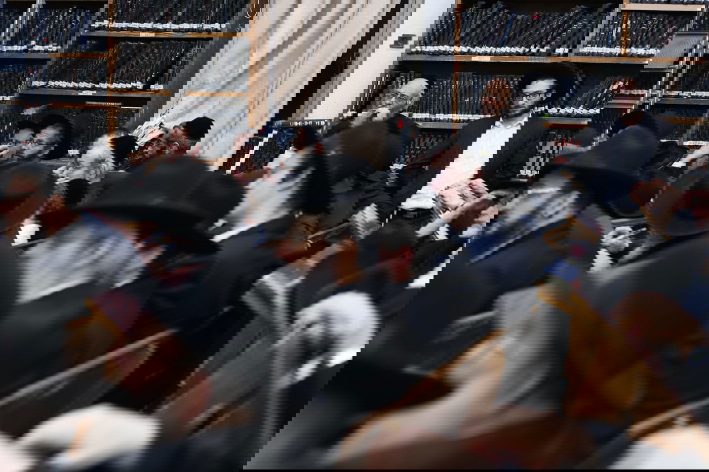 בכולל חזון איש: עצרת מספד להגר"נ קרליץ