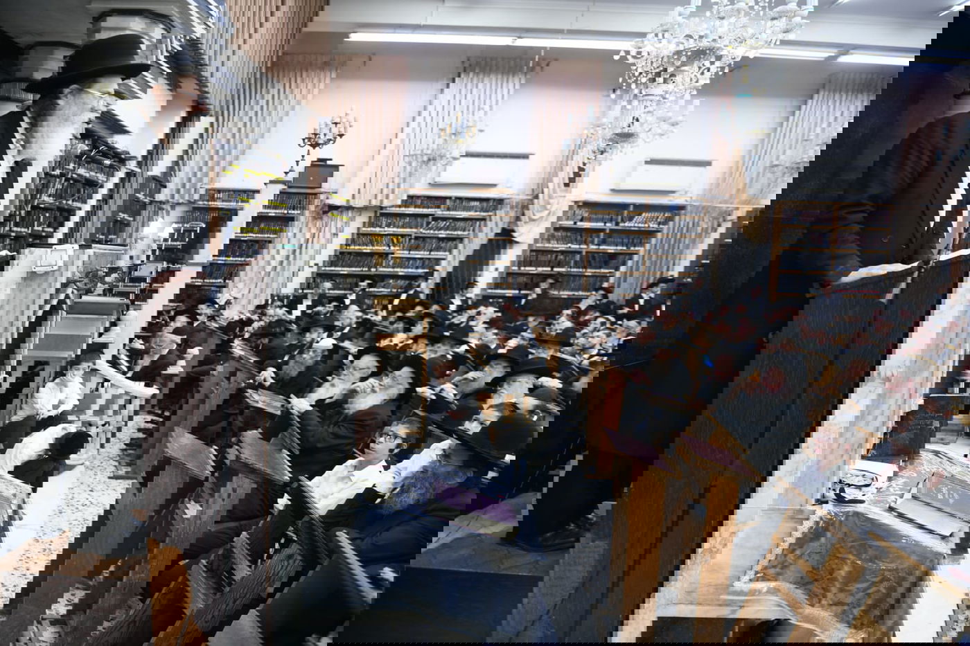 בכולל חזון איש: עצרת מספד להגר"נ קרליץ