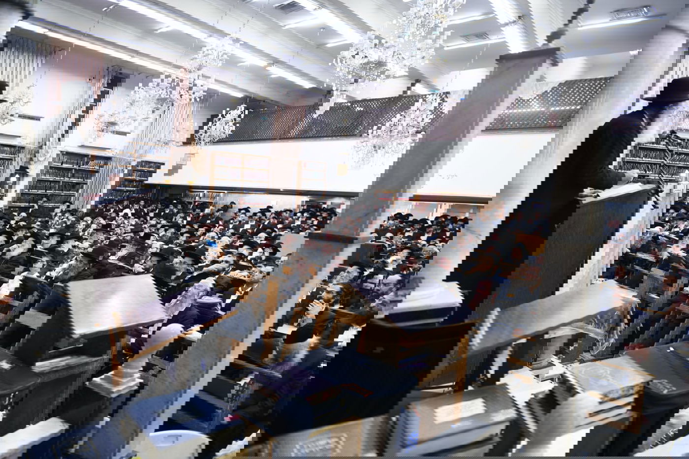 בכולל חזון איש: עצרת מספד להגר"נ קרליץ