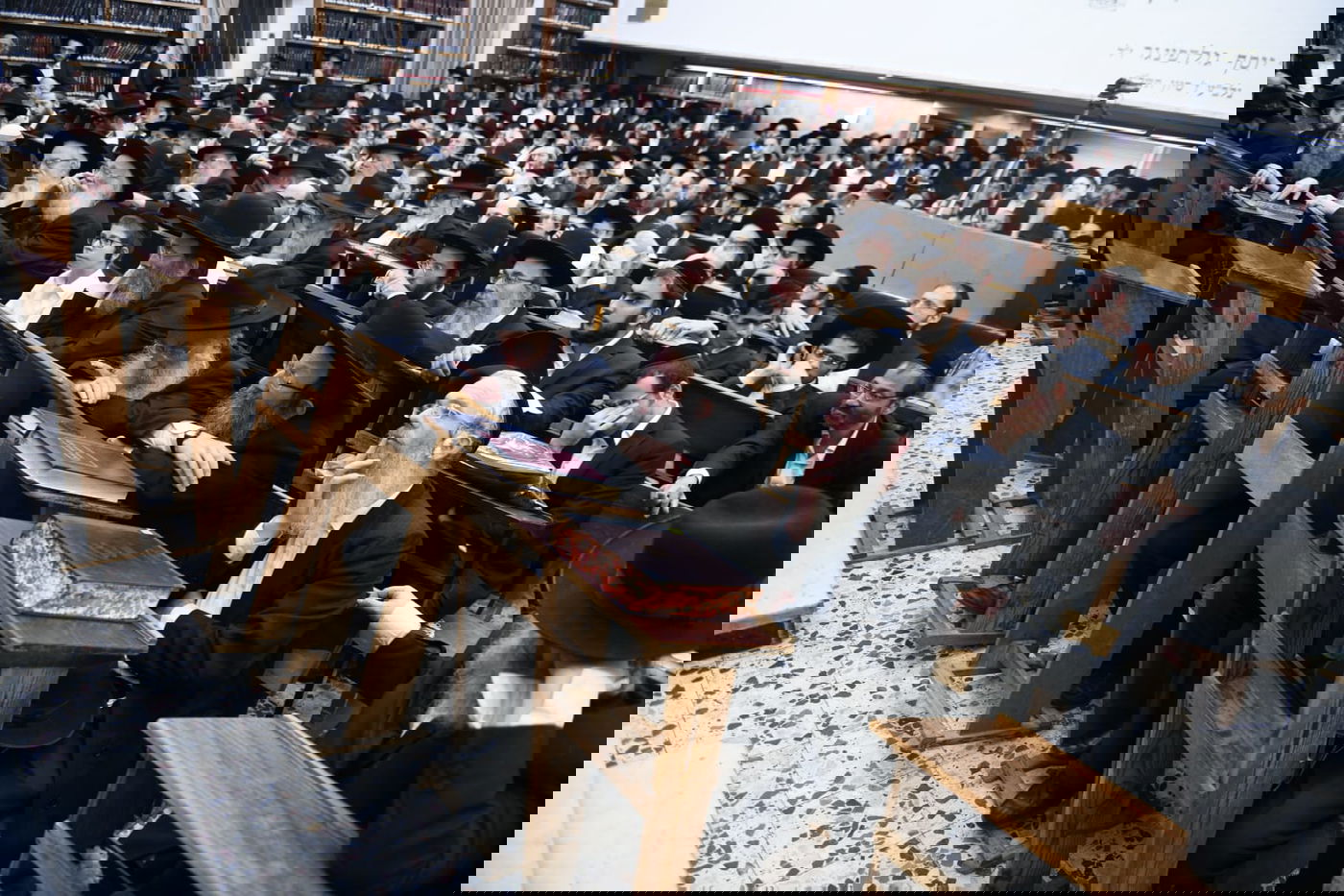 בכולל חזון איש: עצרת מספד להגר"נ קרליץ