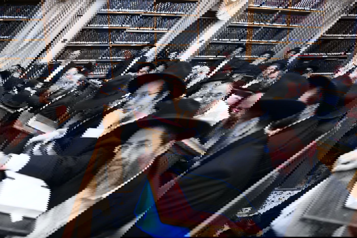 בכולל חזון איש: עצרת מספד להגר"נ קרליץ