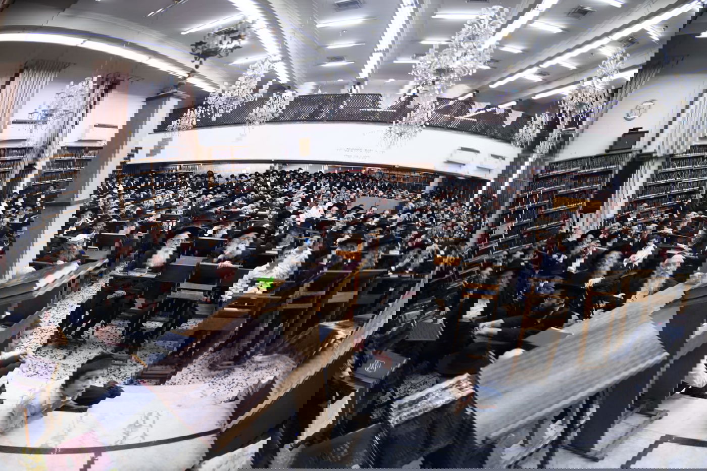 בכולל חזון איש: עצרת מספד להגר"נ קרליץ