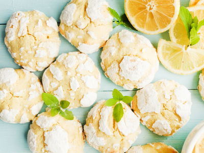 עוגיות "רעידת אדמה" בטעם לימון