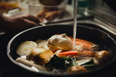 ציר עוף בהכנה