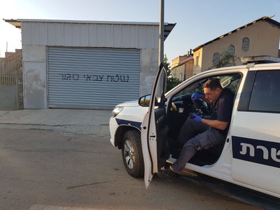 כתובות נאצה רוססו בצפת; שני חשודים נעצרו