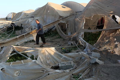 תוצאות התקיפה בעזה