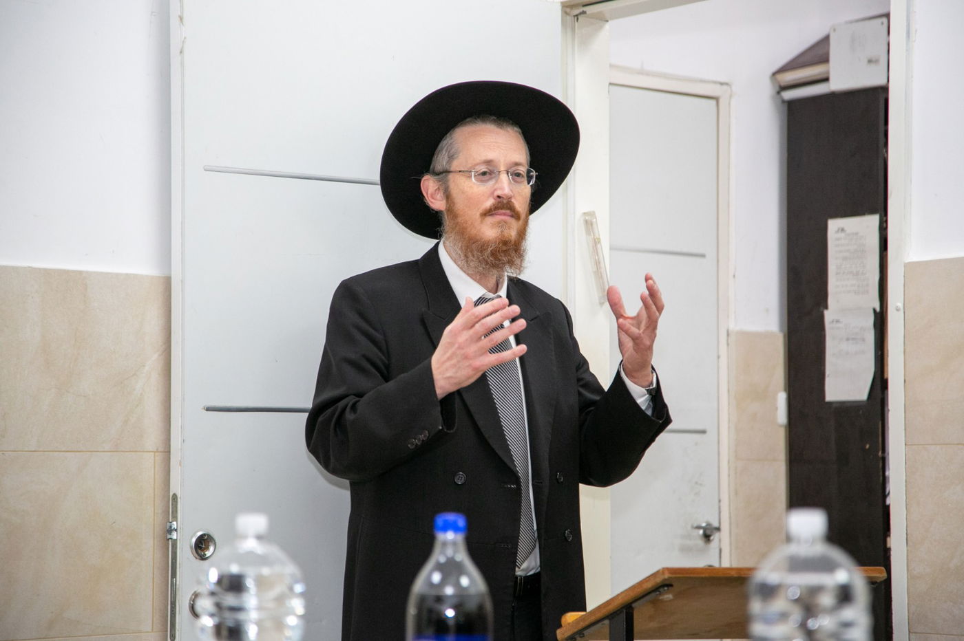 לאחר המצ'ינג: הישיבה בבית שמש חנכה אגף