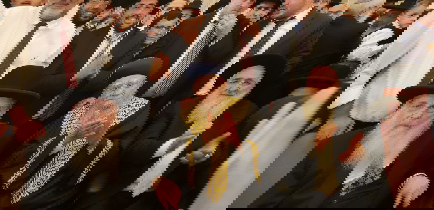 חתונת נכד זקן הראשונים לציון ובת חבר ביה"ד הגדול