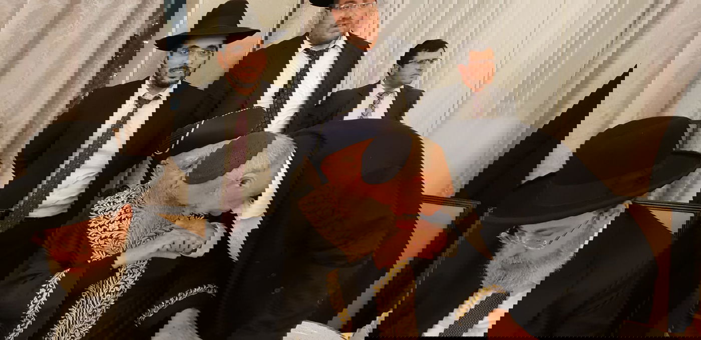 חתונת נכד זקן הראשונים לציון ובת חבר ביה"ד הגדול