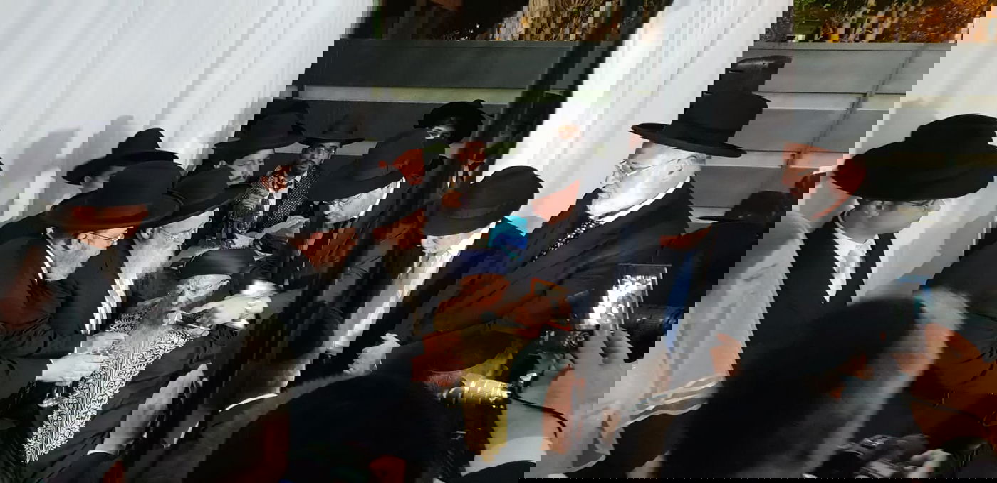 חתונת נכד זקן הראשונים לציון ובת חבר ביה"ד הגדול