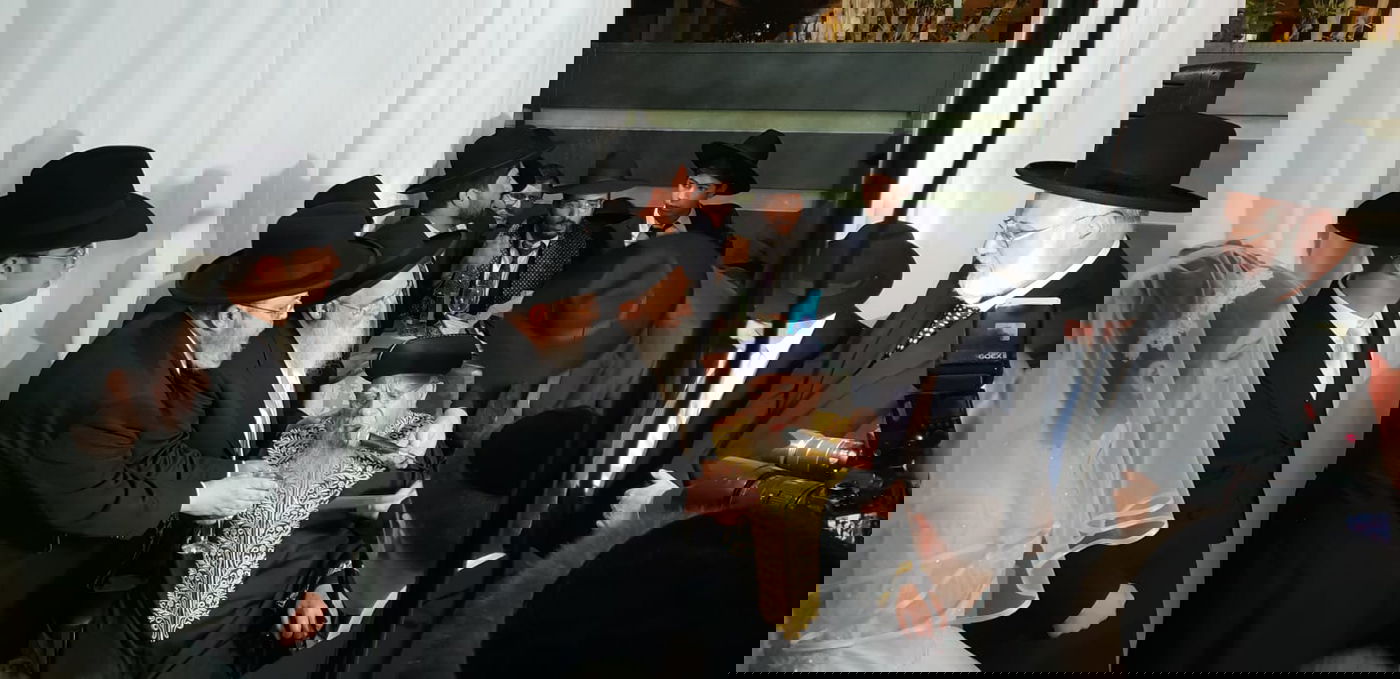 חתונת נכד זקן הראשונים לציון ובת חבר ביה"ד הגדול