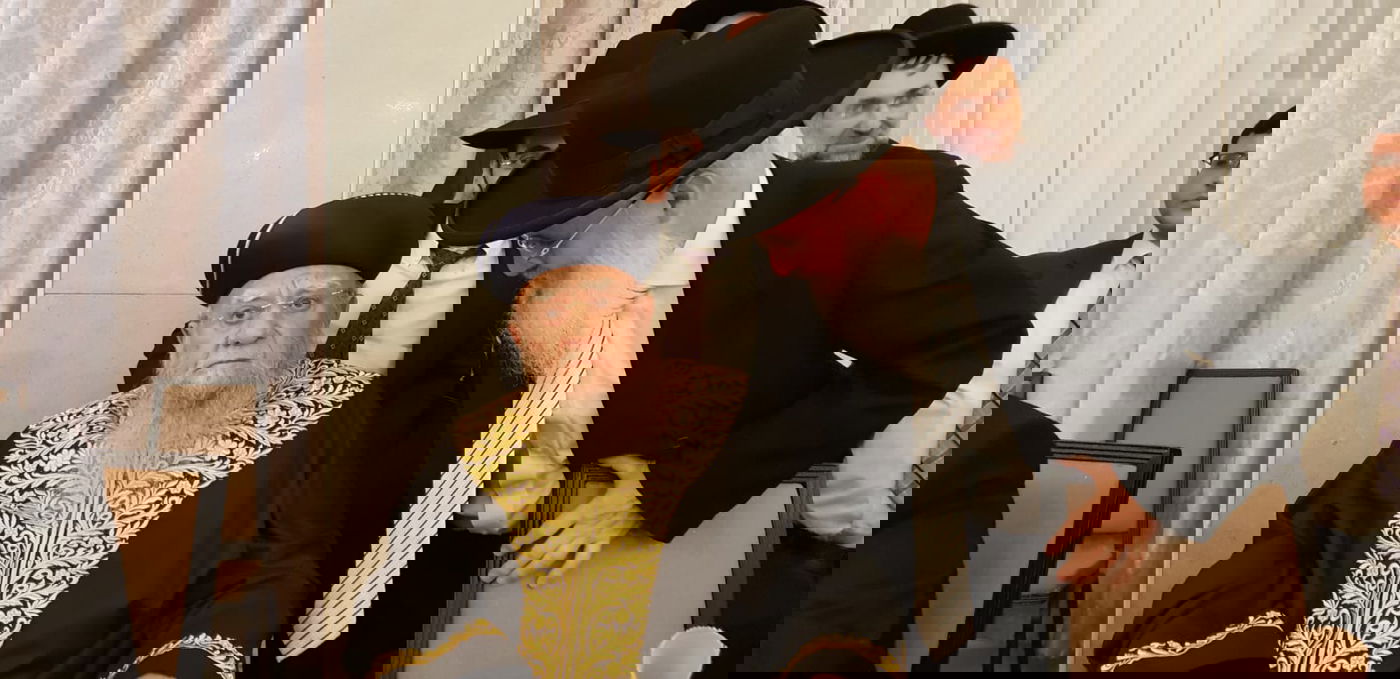 חתונת נכד זקן הראשונים לציון ובת חבר ביה"ד הגדול