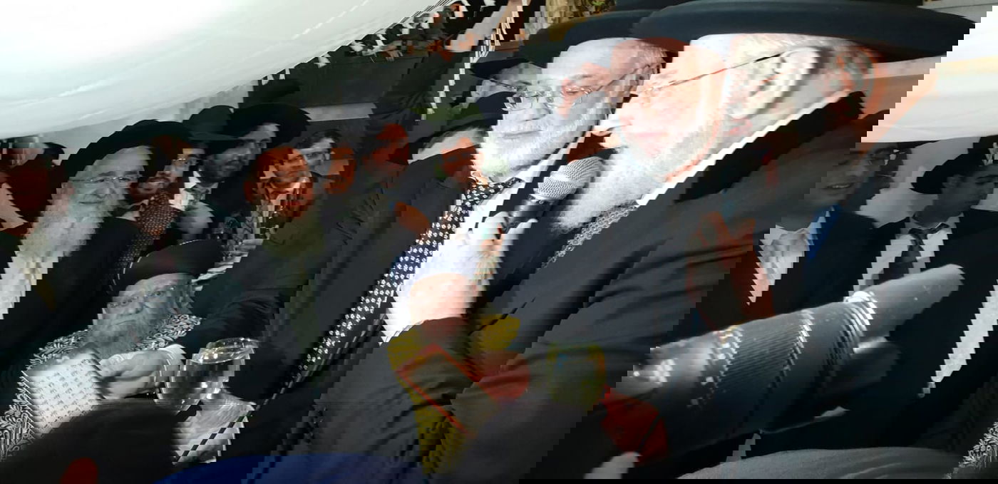 חתונת נכד זקן הראשונים לציון ובת חבר ביה"ד הגדול