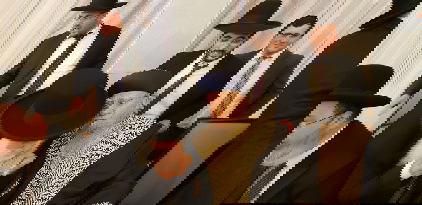 חתונת נכד זקן הראשונים לציון ובת חבר ביה"ד הגדול