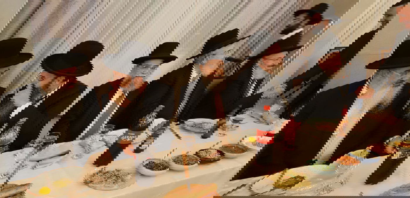 חתונת נכד זקן הראשונים לציון ובת חבר ביה"ד הגדול