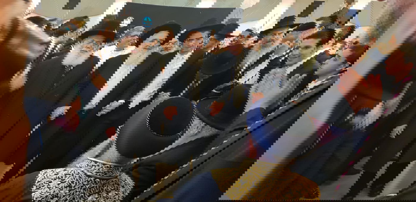 חתונת נכד זקן הראשונים לציון ובת חבר ביה"ד הגדול