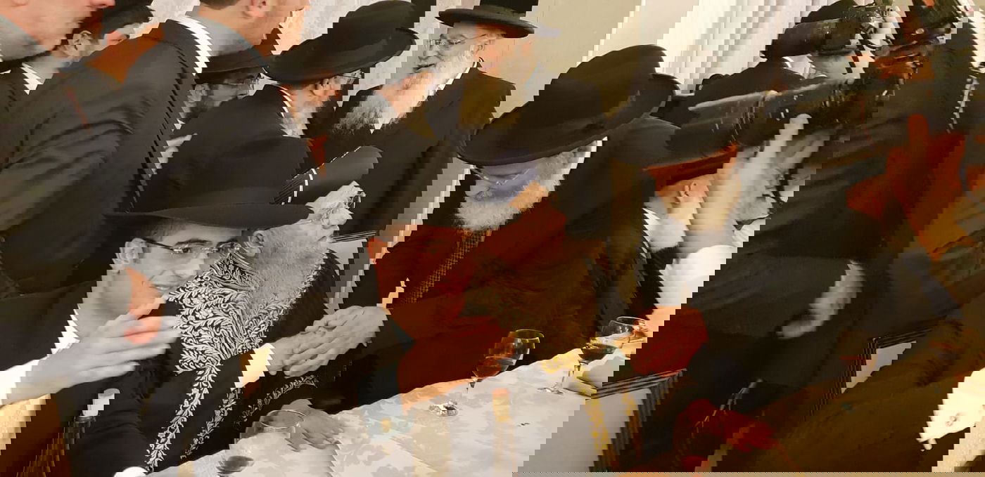 חתונת נכד זקן הראשונים לציון ובת חבר ביה"ד הגדול