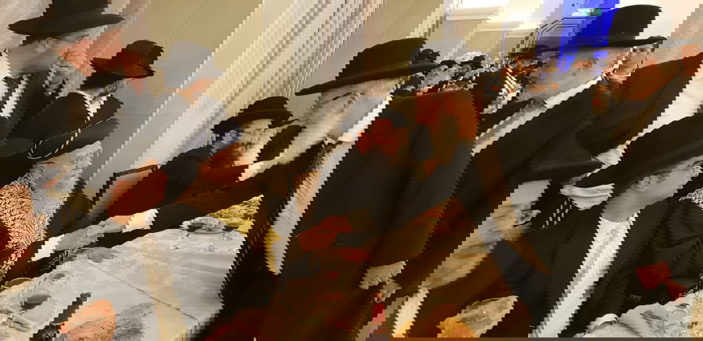 חתונת נכד זקן הראשונים לציון ובת חבר ביה"ד הגדול