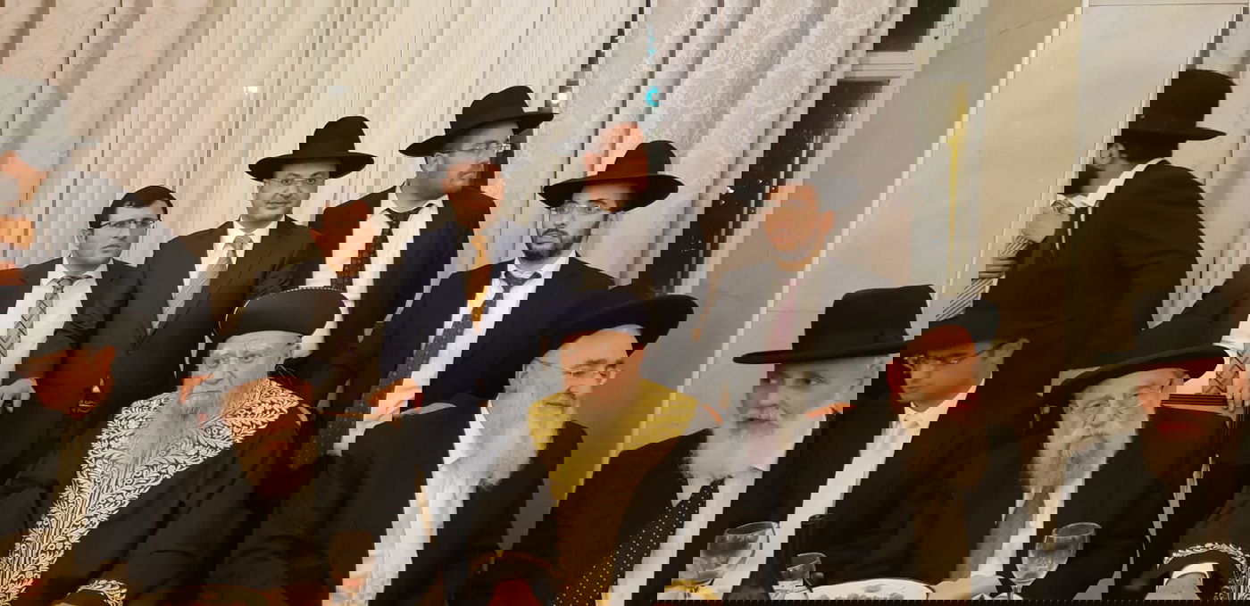 חתונת נכד זקן הראשונים לציון ובת חבר ביה"ד הגדול