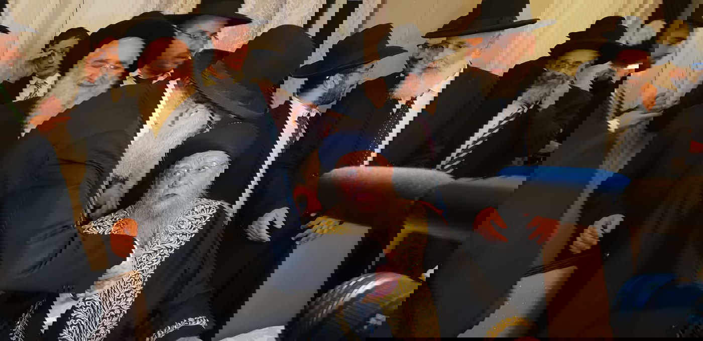 חתונת נכד זקן הראשונים לציון ובת חבר ביה"ד הגדול