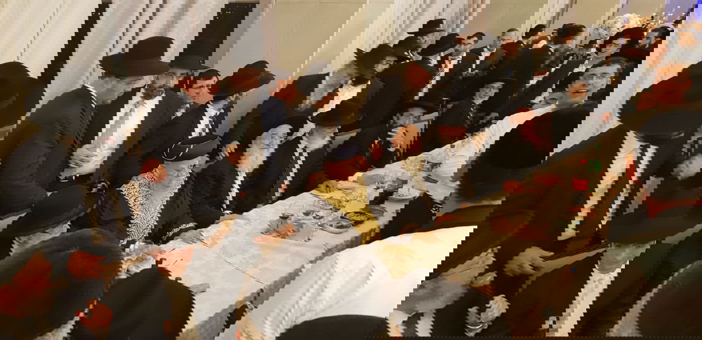 חתונת נכד זקן הראשונים לציון ובת חבר ביה"ד הגדול