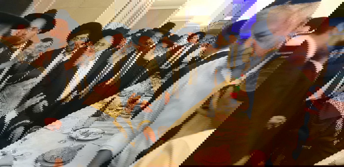 חתונת נכד זקן הראשונים לציון ובת חבר ביה"ד הגדול