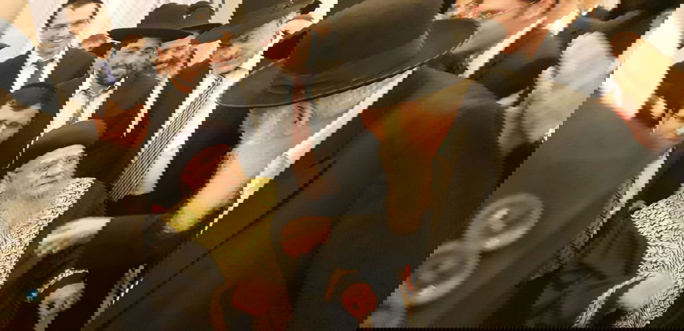 חתונת נכד זקן הראשונים לציון ובת חבר ביה"ד הגדול